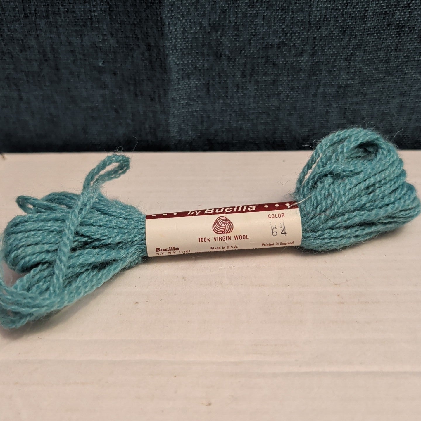 Bucilla Persian Wool Yarn 4 Skeins 3-Ply Needlepoint Crewel Misc Colors