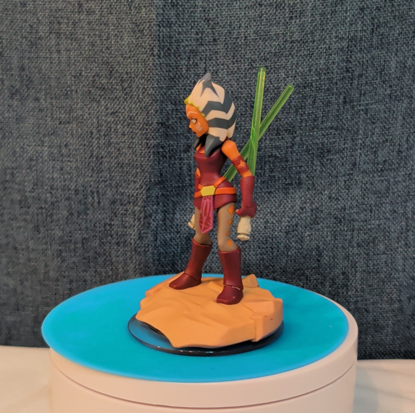 Disney Infinity 3.0 Ahsoka Tano Star Wars PVC Figure Loose INF-1000203