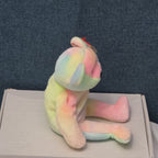 TY Beanie Baby B.B. BEAR The Birthday Bear 1999 | Pastel Tie-Dye | Mint Tags NEW