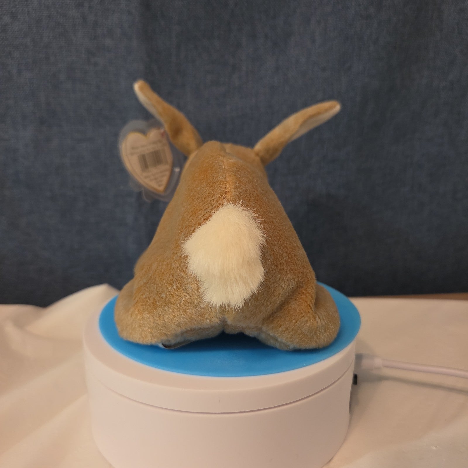 Ty Beanie Baby Nibbly Bunny Rabbit Plush 1999 NWT Hard Tag Protector