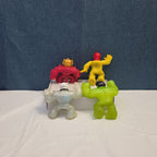 Goo Jit Zu Heroes Marvel Set of 4 Hulk Iron Man Pantaro Blazagon Squishy Toy