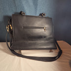 Satchel Chevron Quilted Faux Leather Purse Tote Classic Vibe