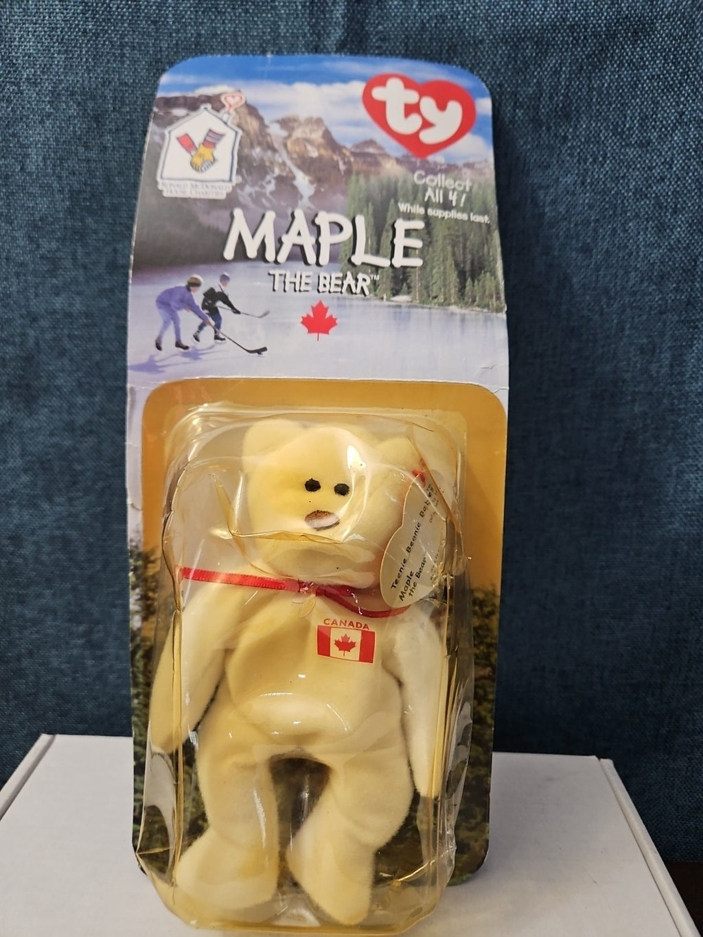 Ty Beanie Baby Maple the Bear | 1997 McDonald's Charity Exclusive