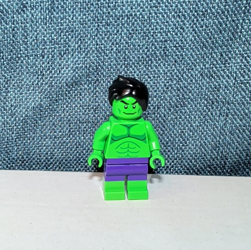 LEGO Hulk Minifigure sh711 Spidey Amazing Friends Marvel Purple Pants Loose