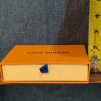 Authentic Louis Vuitton Empty Yellow Drawer Gift Box 5.5x4" Wallet Case