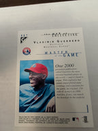 2000 Topps Gallery - Masters of the Game Vladimir Guerrero #117