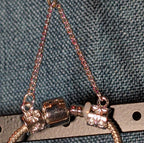 Hello Kitty Charm Bracelet Pink Rhinestone Y2K Kawaii