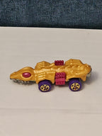Hot Wheels Dino Riders Fangster 2015 Gold Exclusive Car Vehicle Dinosaur
