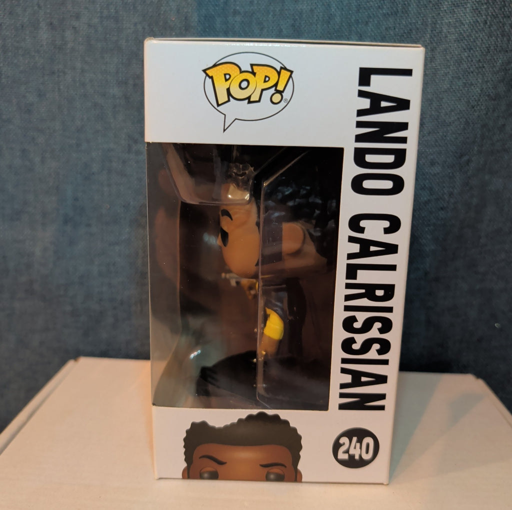 Funko POP Star Wars Lando Calrissian 240 Vinyl Bobble-Head In Box w/ Protector
