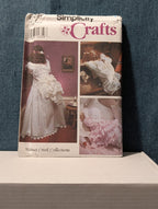Simplicity 8466 Walnut Creek Hide&Seek Doll Pattern 98 Topsy Turvy 3 Sizes Uncut
