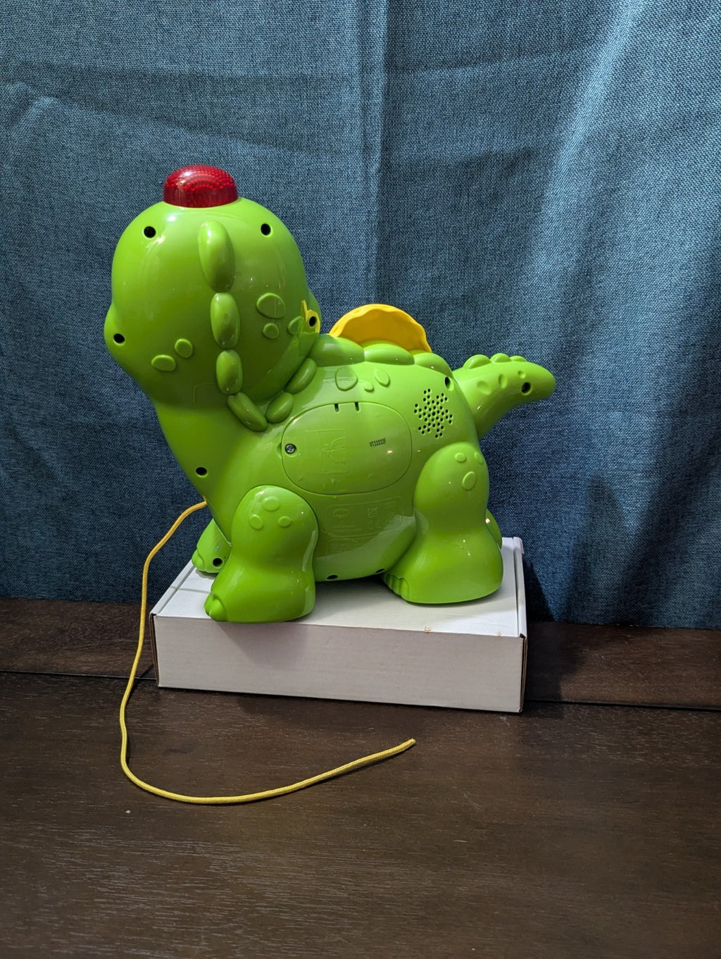 VTech Chomp & Count Dino | Electronic Learning Pull Toy | Tested & Works!