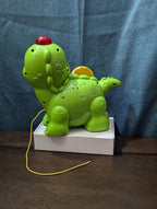 VTech Chomp & Count Dino | Electronic Learning Pull Toy | Tested & Works!