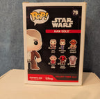 Funko POP! Star Wars Han Solo #79 Force Awakens Vinyl in Box with Protector