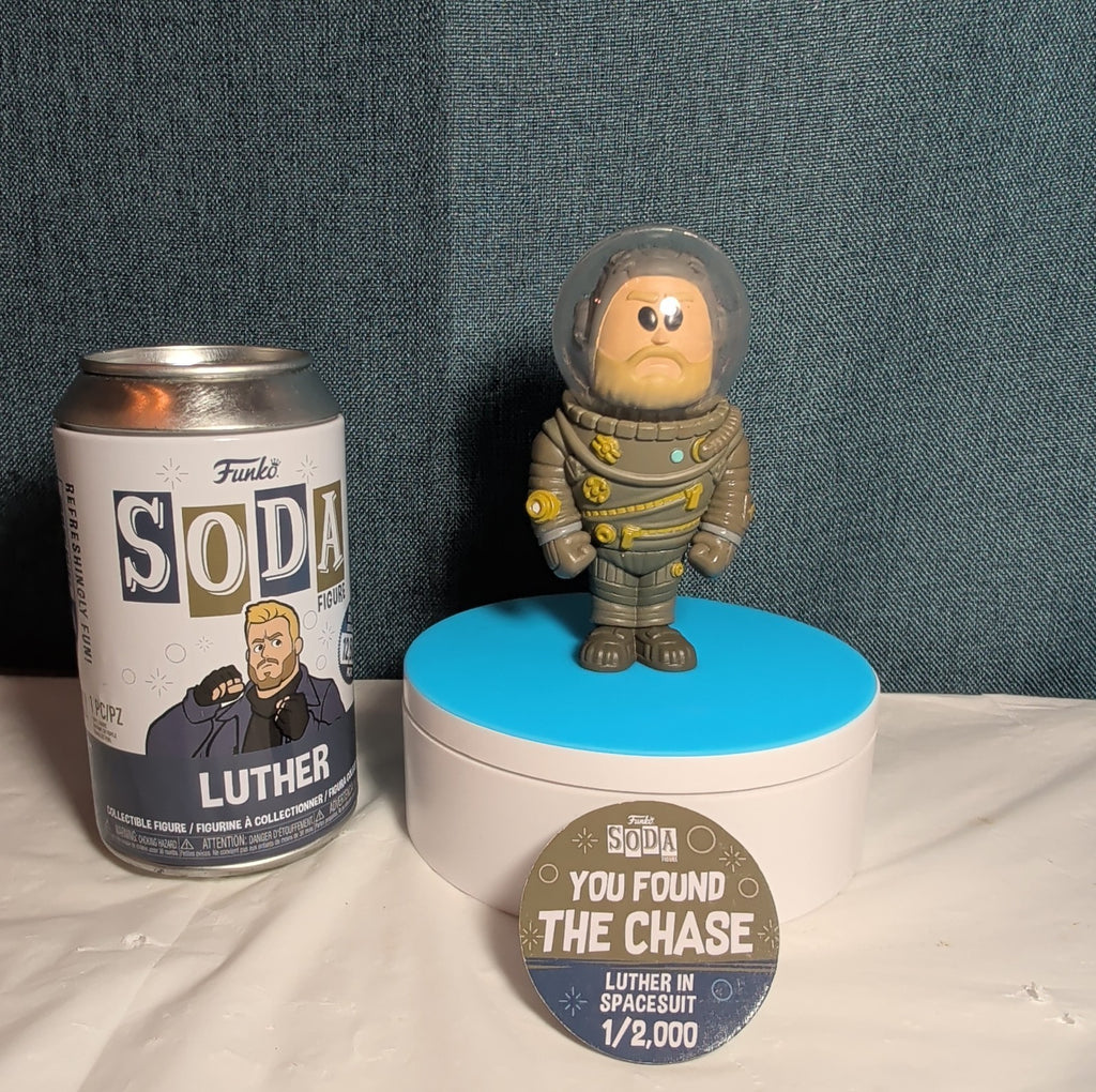 Funko Soda Luther Spacesuit Chase Vinyl Figure 1/2000