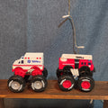 Tonka Metal Movers Monster Firetruck Ambulance Diecast 2021 Lot 2
