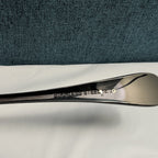 Set of 8 Black Stainless Steel Spoons 18/0 Modern Onyx Flatware Table Spoons Set
