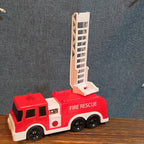 Unbranded Fire Rescue Ambulance Truck Lot 5 Plastic Toy Vehicles