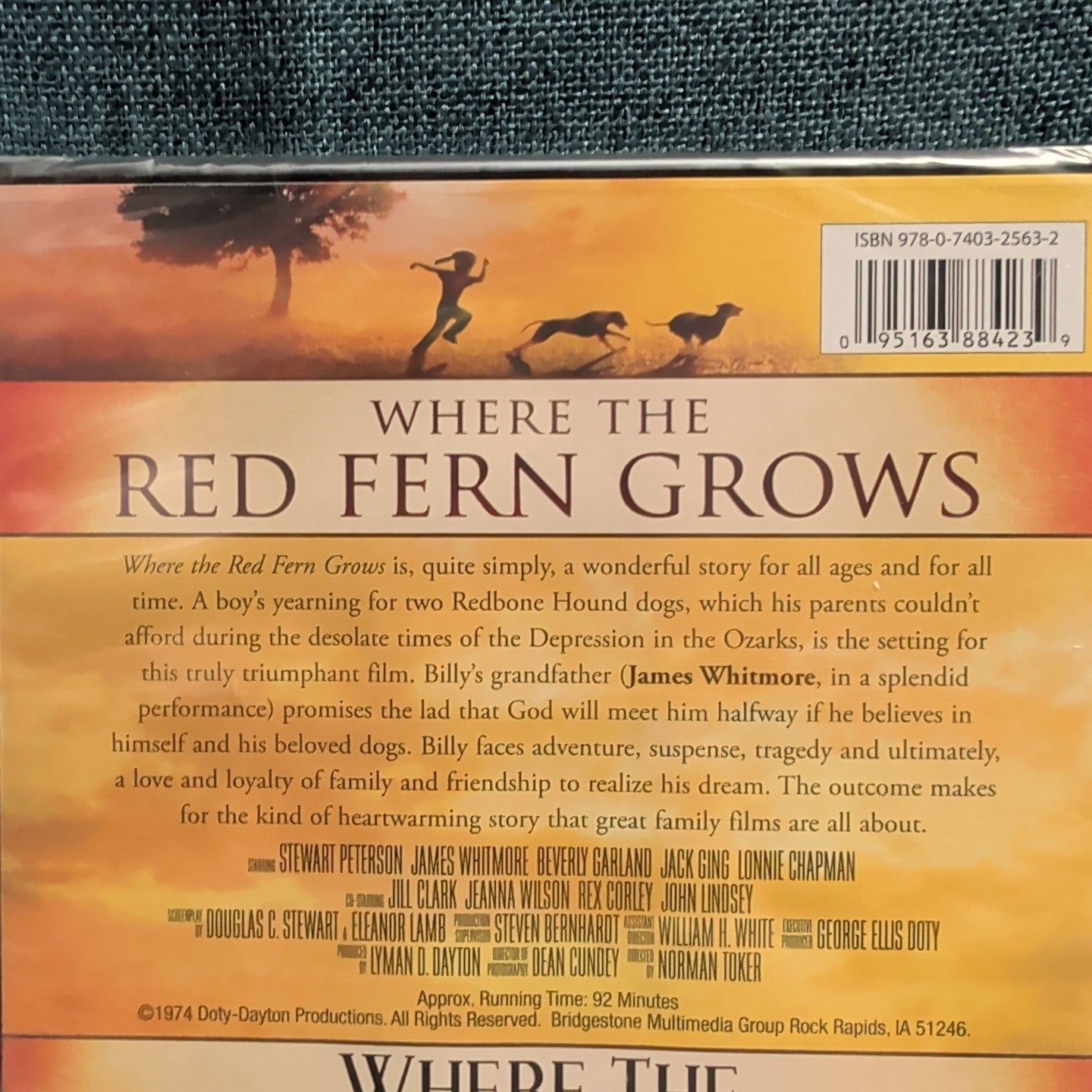 Where the Red Fern Grows 1 & 2 DVD Double Feature NEW SEALED