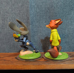 Disney Infinity 3.0 Zootopia Judy Hopps Nick Wilde 2 Figure Lot PVC Loose