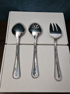 Reed & Barton KENDALL 5-Piece Serving Set | Hostess Host Set | 18/10 Stainless