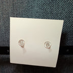 Pink Bow Pearl Drop Earrings Gold Plated Bowknot Cute Elegant Dangle Studs Gift