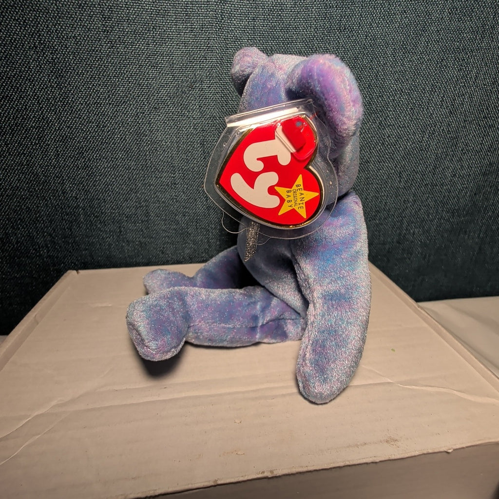 Clubby II Ty Beanie Baby 1999 Retired Official Club Bear MWMT w/ Tag Protector