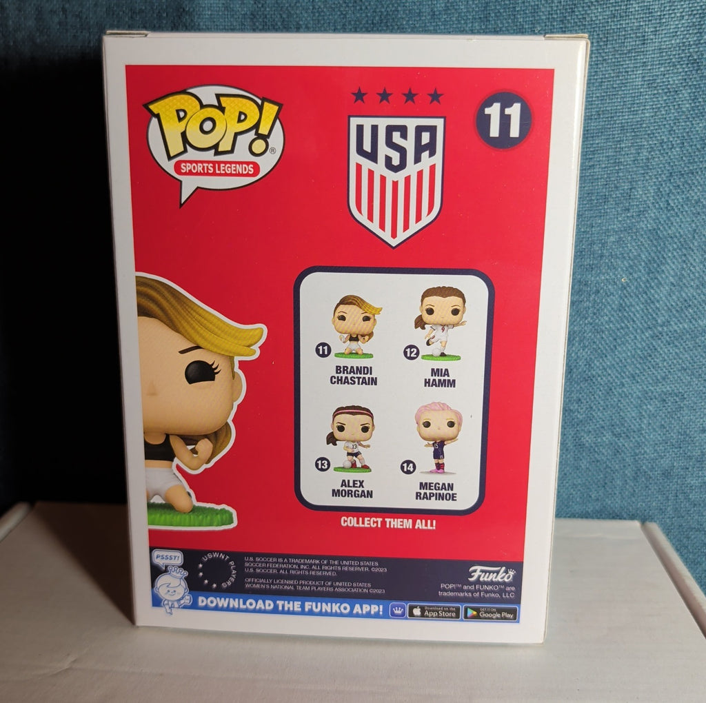 Funko Pop! USA Women's National Team Brandi Chastain Vinyl Figure #11 NIB