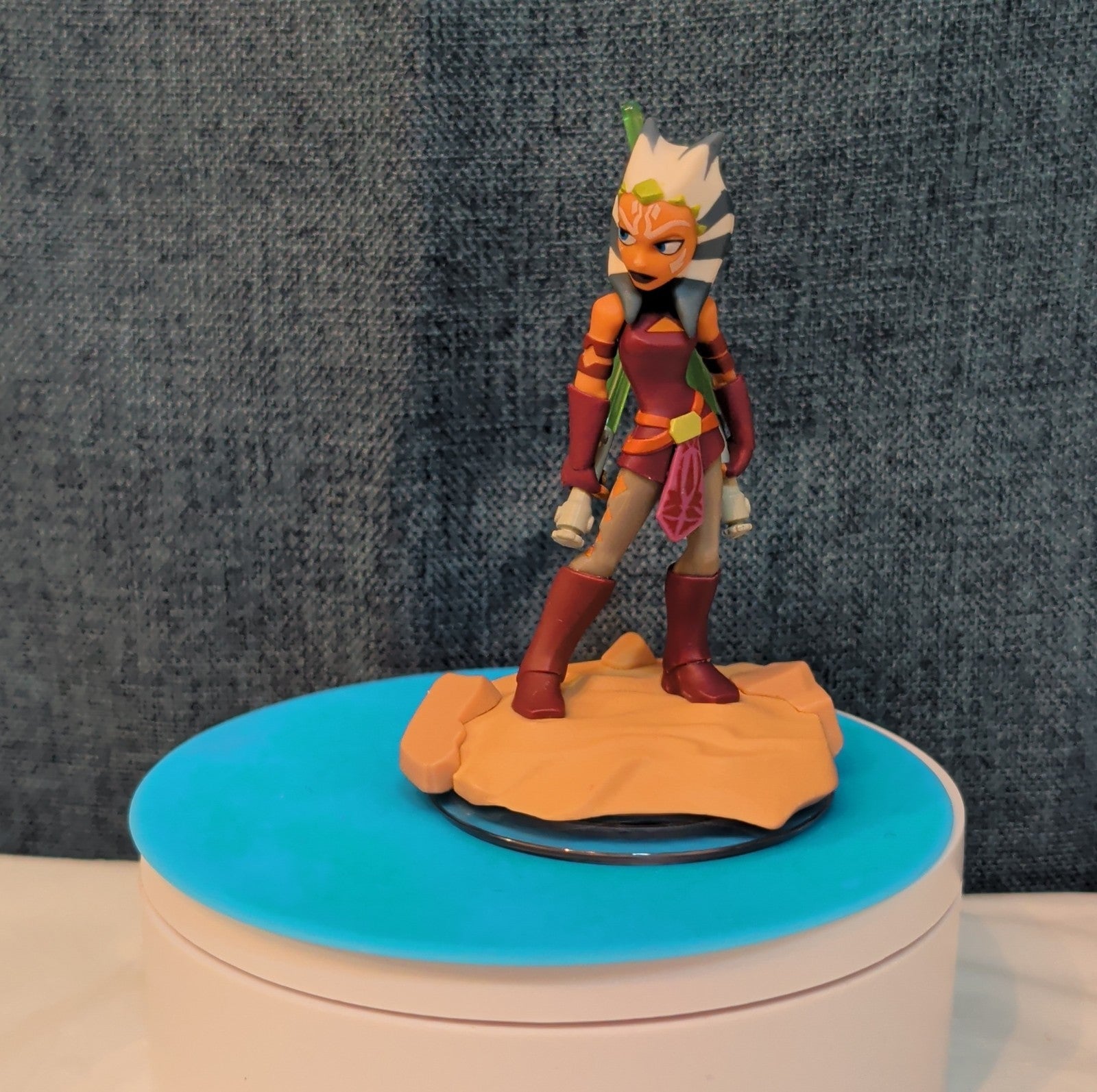 Disney Infinity 3.0 Ahsoka Tano Star Wars PVC Figure Loose INF-1000203