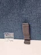 Fitbit Versa 1 / 2 / Lite Watch Band | Stretchy Elastic Nylon Strap | Dark Grey