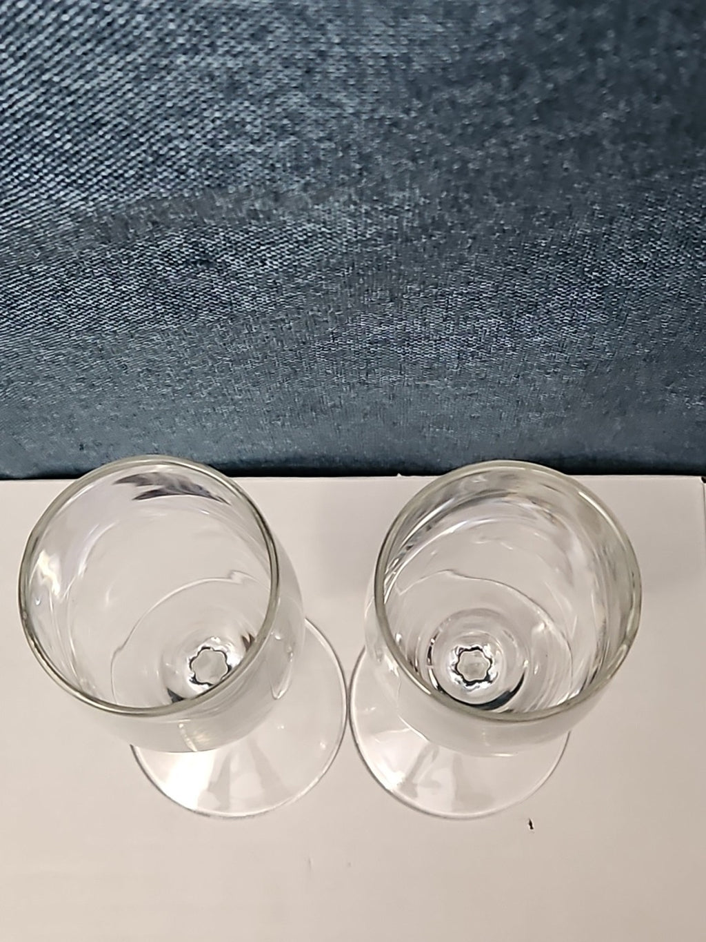 Set of 6 Classic Champagne Flutes | 6oz Trumpet Shape | Elegant Clear Glass Stem
