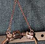 Hello Kitty Charm Bracelet Pink Rhinestone Y2K Kawaii