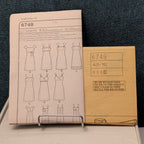 New Look 6749 Sewing Pattern Misses Dress Empire Waist Sizes 6-16 UNCUT Button