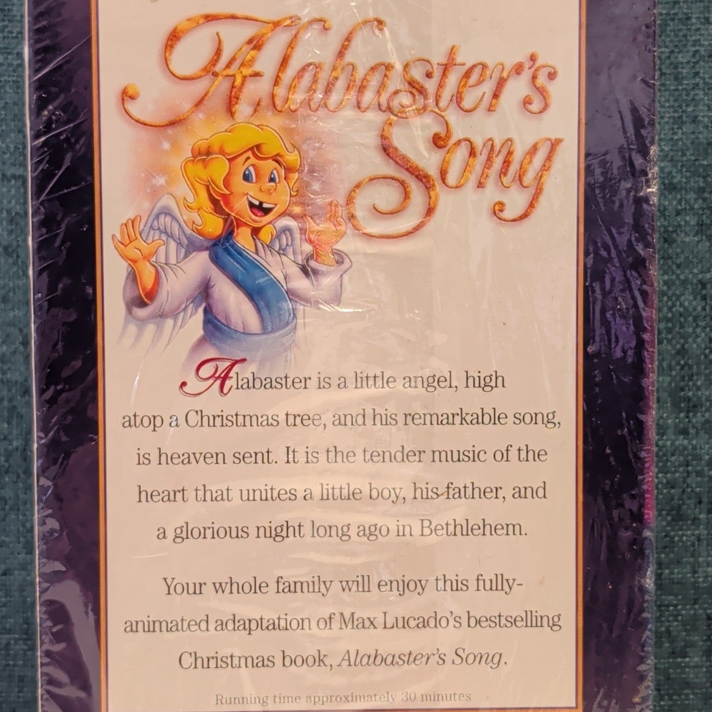 Alabaster's Song VHS Max Lucado Christmas Story Animated NEW SEALED Word Kids