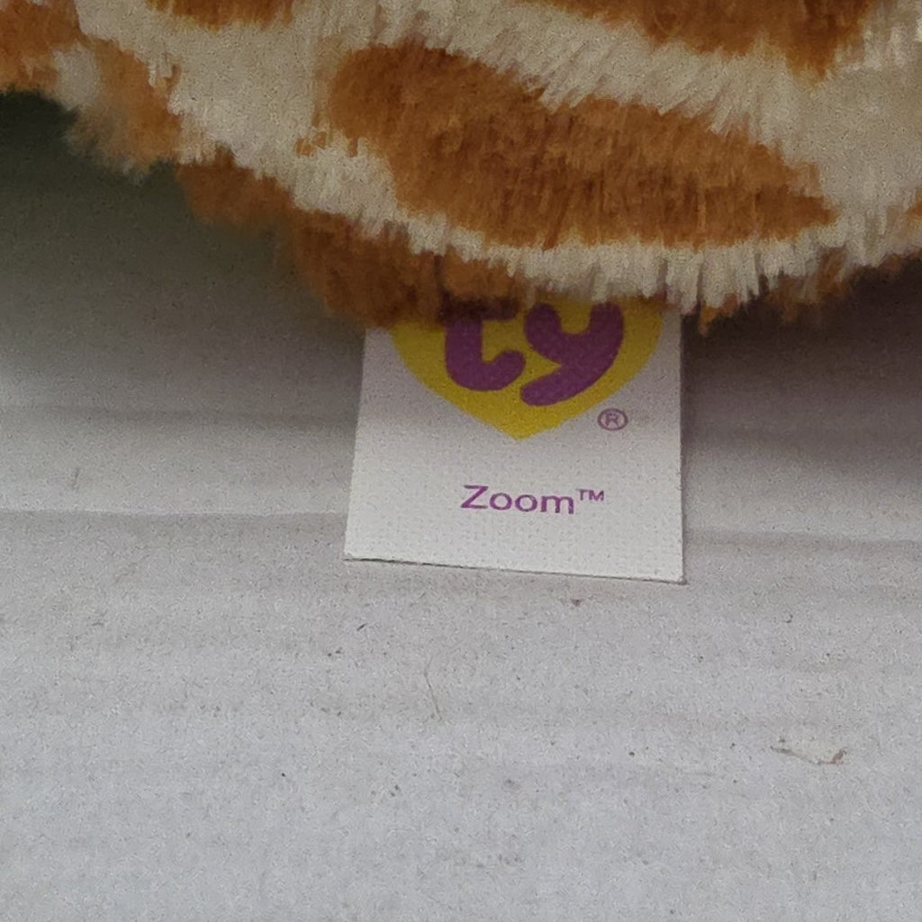 Ty Beanie Ballz Zoom the Turtle Plush Weighted Lands on Feet 2011 Retired MWMT