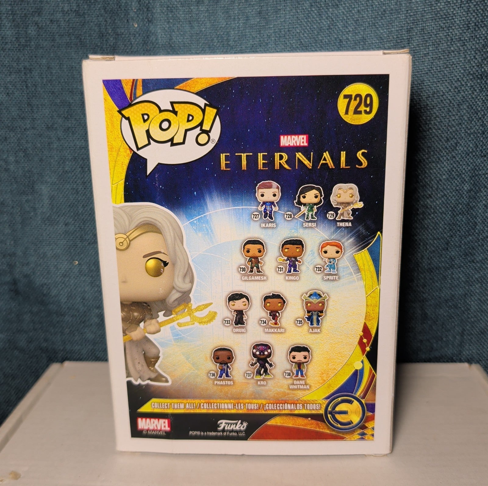Funko POP! : Marvel Eternals #729 - Thena New in Box with Protector