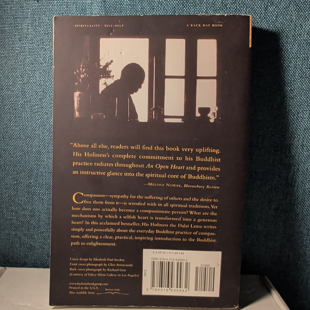 An Open Heart Practicing Compassion in Everyday Life Dalai Lama Paperback