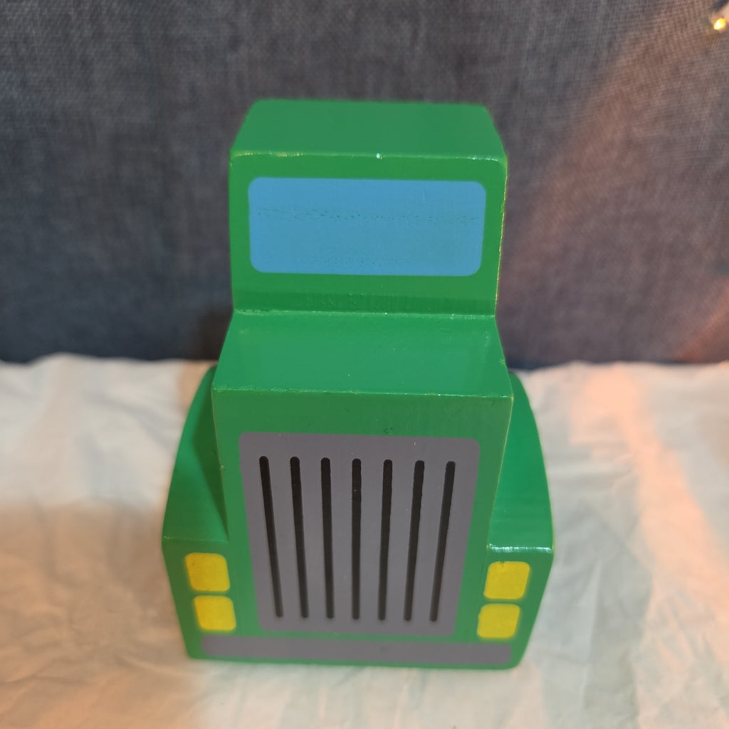 Melissa & Doug Wooden Car Carrier Truck Cab Green Replacement