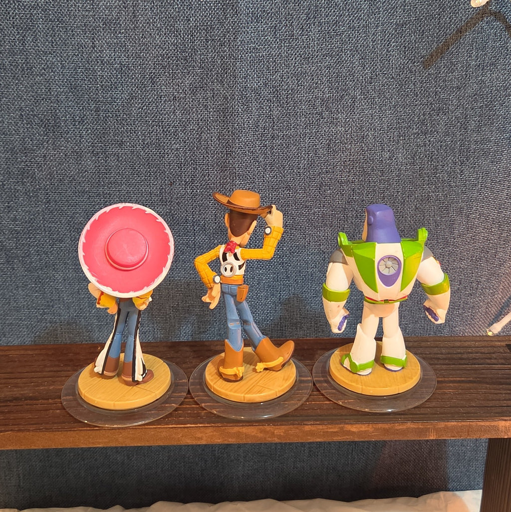 Disney Infinity Toy Story Buzz Woody Jessie Figures Lot 3 Loose