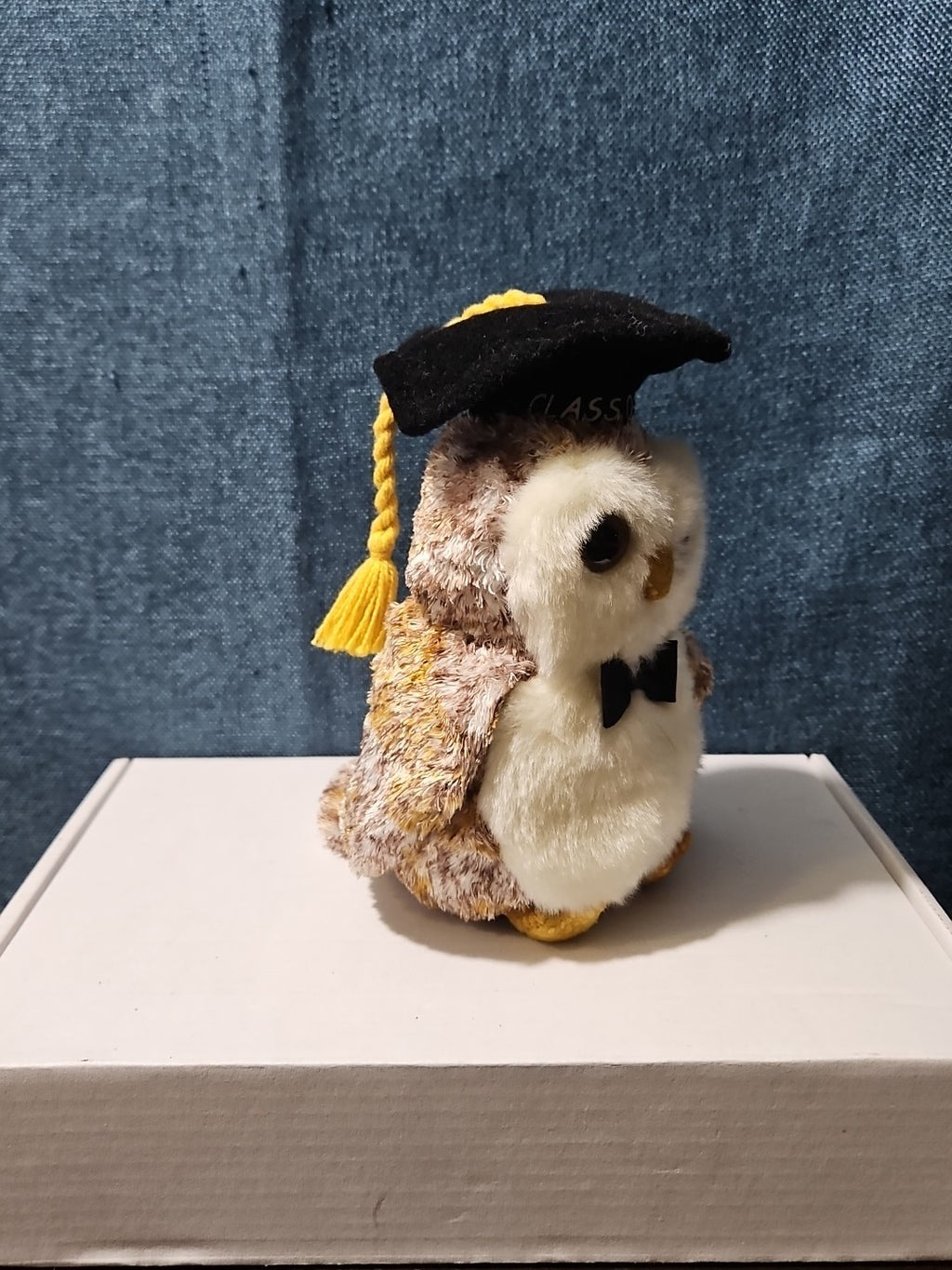 Ty Beanie Baby Smarter the Owl | Class of 2002 Graduation Gift | Retired Plush