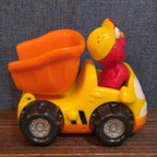 Sesame Street Elmo Dump Truck Plastic Construction Toy 2001