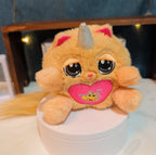 Zuru Rainbocorns Kittycorn Clover w/wings Surprise w/long furry beige tail