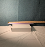 Boye Size 5 Aluminum Knitting Needles 14 Inch Straight Pair Purple Vintage 6328
