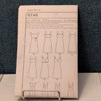 New Look 6749 Sewing Pattern Misses Dress Empire Waist Sizes 6-16 UNCUT Button