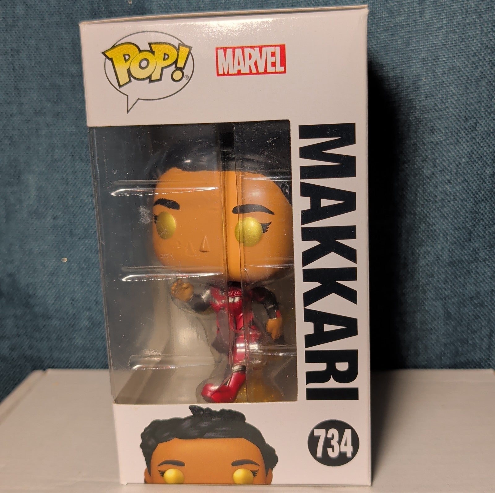 Funko Pop Makkari 734 Marvel Eternals Bobble-Head Figure NIB with Protector