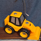 Union Labor Construction Tractor Front Loader Take Apart STEM Toy