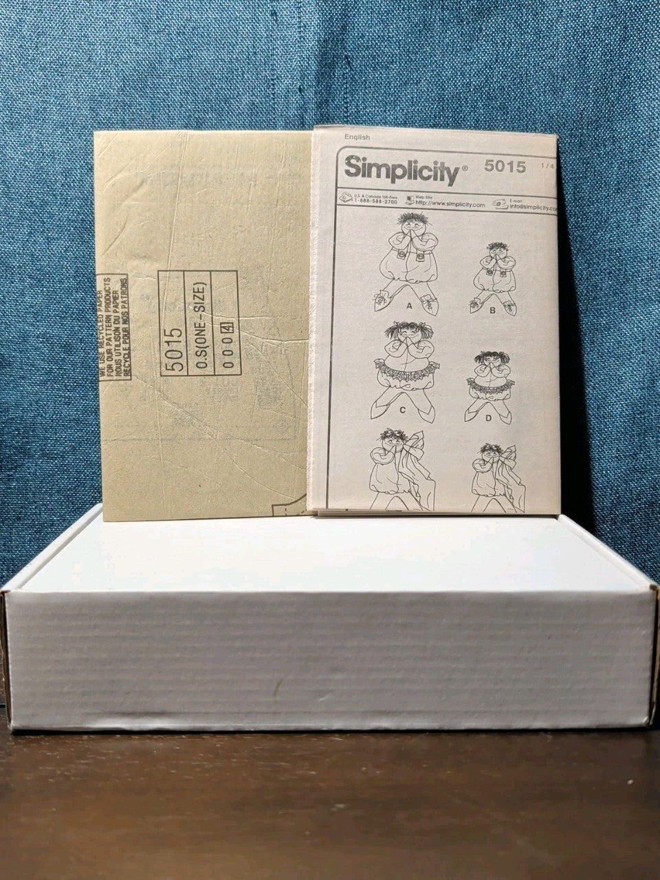 5015 Puddin' Head Doll Pattern UNCUT | Giggling Soft Doll 2004
