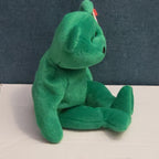 Ty Beanie Baby Erin the Bear 1997 Retired MWMT P.E. Pellets Irish Green Clover