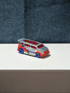 Hot Wheels Speed Box (2012) | Red White & Blue "Super Chromes" |Diecast Van
