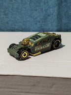 Hot Wheels Lethal Diesel | 2020 HW Rescue "Artichoke Green" | Matte & Gold