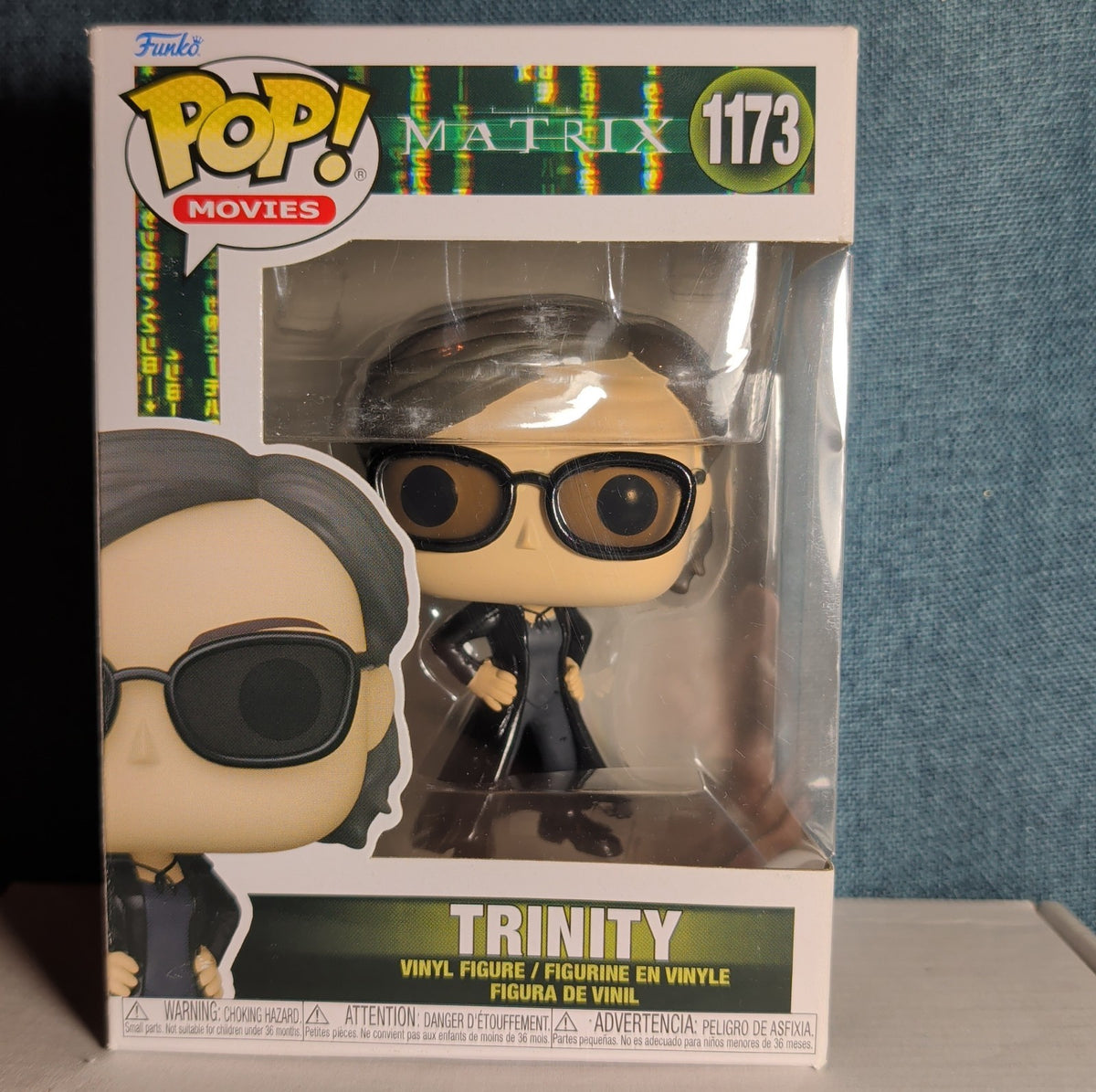Funko Pop! Movies Matrix Trinity 1173 Vinyl Figure Resurrections with Protector